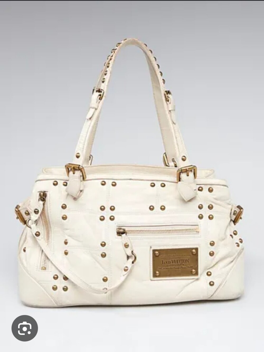 Louis Vuitton Suhali Aged Gold Rivet Hardware Tapioca Y2K Shoulder bag